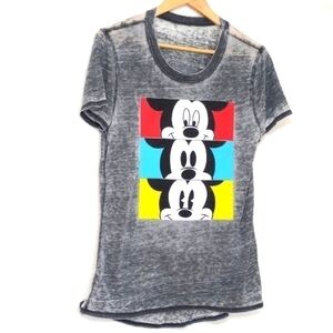 Disney Mickey Mouse T Shirt Short Sleeves  Size Large